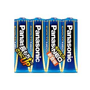 パナソニック(Panasonic) LR6NJ/4SE 乾電池エボルタネオ単3形4本パック