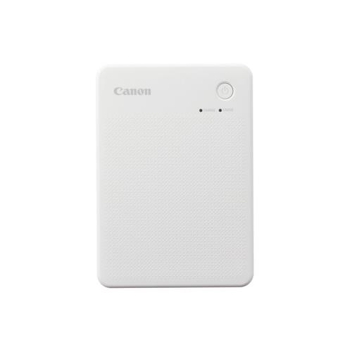 【長期保証付】CANON(キヤノン) SELPHY セルフィー QX20WH ホワイト コンパクト ミニフォトプリンター