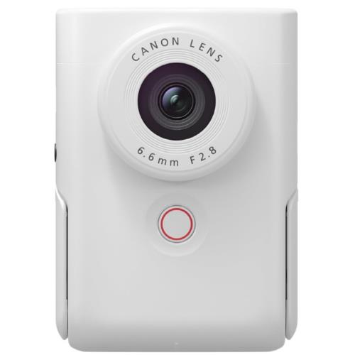 【長期5年保証付】CANON(キヤノン) PowerShot V10 WH ホワイト ポケットサイズ Vlogカメラ