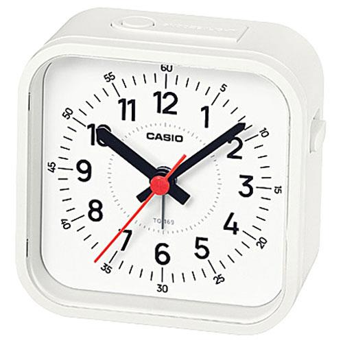 CASIO(カシオ) TQ-169-7JF 白 目覚まし時計
