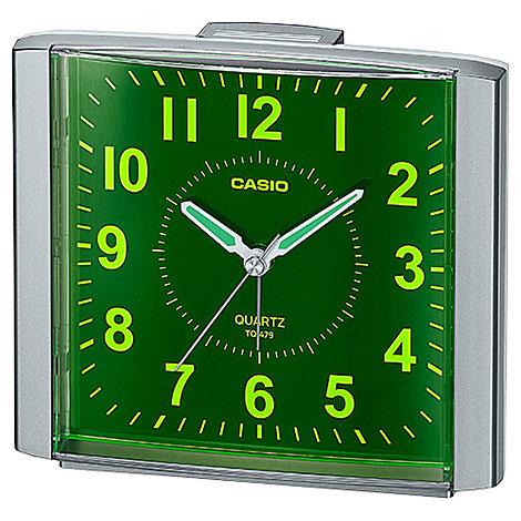 CASIO(カシオ) TQ-479-8JF シルバー 目覚まし時計