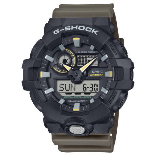 【長期保証付】CASIO(カシオ) GA-710TU-1A3JF G-SHOCK GA-700 国内正規品 Two tone utility colors メンズ腕時計