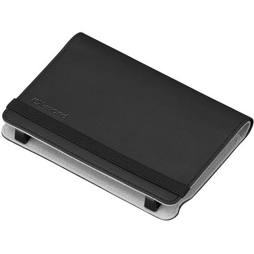 CASIO(カシオ) XD-CC2505-BK ブラック EX-word エクスワード 純正 ブックカバータイプケース