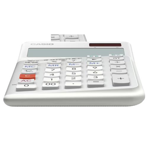 CASIO(カシオ) JE-12D-L-WE 人間工学電卓 左手用 12桁