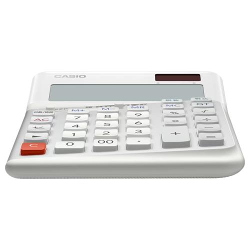 CASIO(カシオ) DE-12D-L-WE 人間工学電卓 左手用 12桁