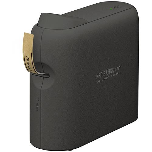 CASIO(カシオ) KL-SP10BK スマホ専用 ネームランド i-ma イーマ 18mm幅対応 ブラック