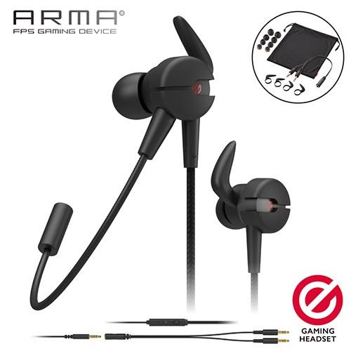 エレコム(ELECOM) HS-ARMA50EBK ブラック ゲーミングイヤホンマイク