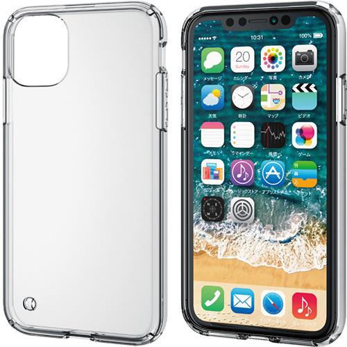 エレコム(ELECOM) PM-A19CHVCCR クリア iPhone 11用 ケース 耐衝撃 高透明