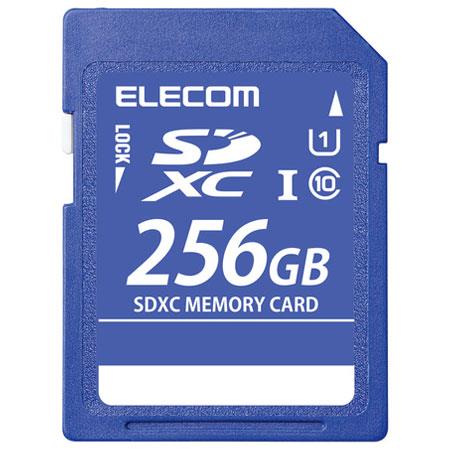 エレコム(ELECOM) MF-DSD256GU11R SDXCメモリカード UHS-I 対応 256GB CLASS10