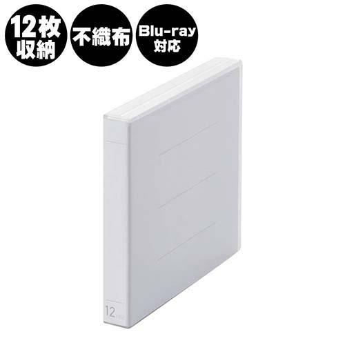 エレコム(ELECOM) CCD-FBB12CR クリア Blu-ray･CD･DVD対応クリアケース 12枚収納