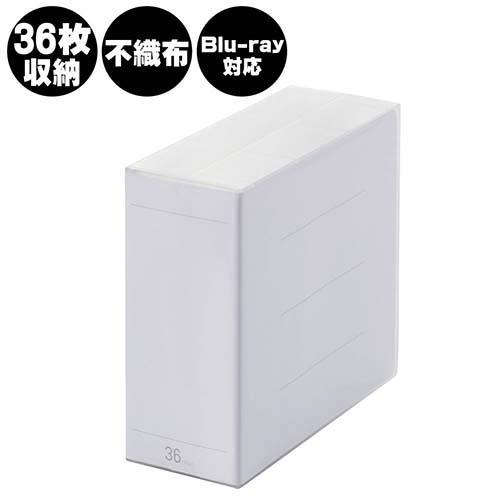 エレコム(ELECOM) CCD-FBB36CR クリア Blu-ray・CD・DVD対応クリアケース 36枚収納