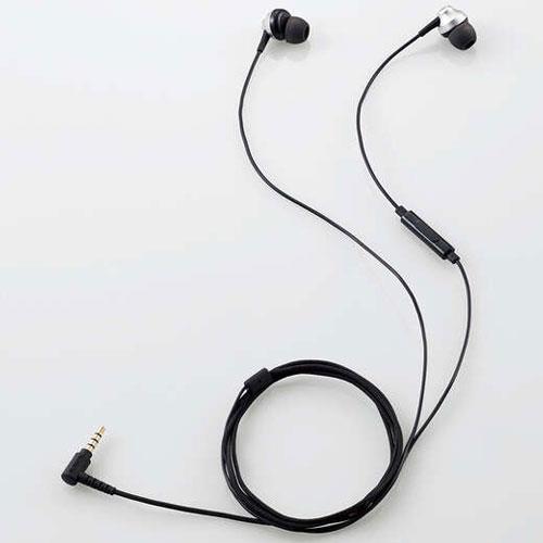 エレコム(ELECOM) EHP-FS12CMSV シルバー 高耐久マイク付きカナルイヤホン