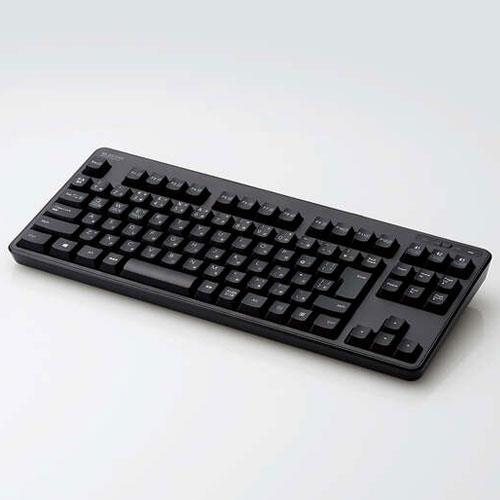 エレコム(ELECOM) TK-FBM111BK ブラック Bluetooth 5.0メンブレンコンパクトキーボード 92キー 日本語配列