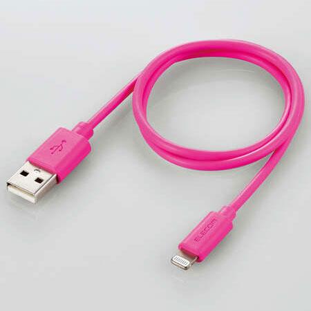 エレコム(ELECOM) MPA-UAL05PN ピンク スタンダードLightningケーブル 0.5m