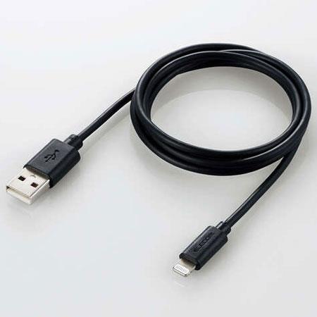 エレコム(ELECOM) MPA-UAL10BK ブラック スタンダードLightningケーブル 1m