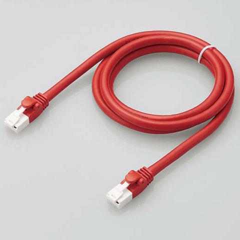 エレコム(ELECOM) LD-GPAT/RD1/RS レッド Cat6A LANケーブル 1m