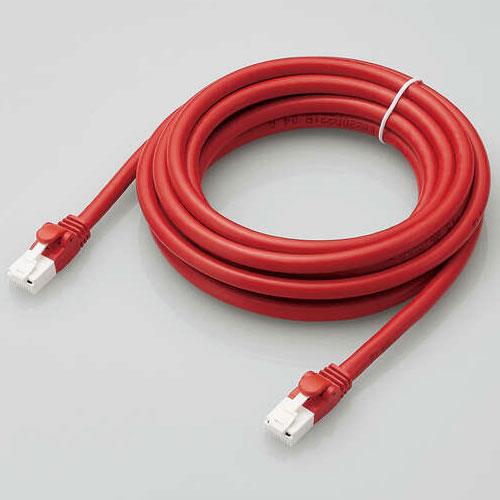 エレコム(ELECOM) LD-GPAT/RD3/RS レッド Cat6A LANケーブル 3m