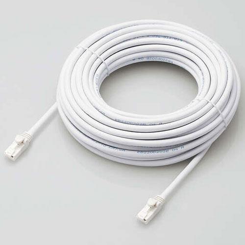 エレコム(ELECOM) LD-GPAT/WH15/RS ホワイト Cat6A LANケーブル 15m