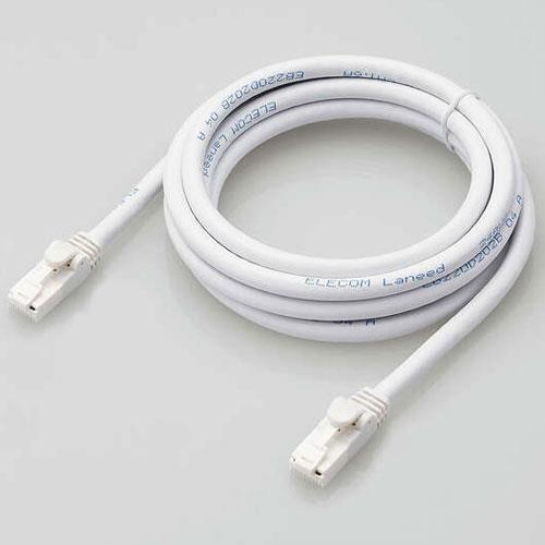 エレコム(ELECOM) LD-GPAT/WH2/RS ホワイト Cat6A LANケーブル 2m