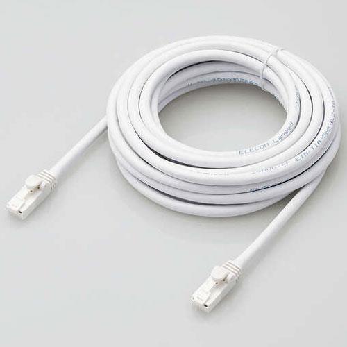 エレコム(ELECOM) LD-GPAT/WH5/RS ホワイト Cat6A LANケーブル 5m