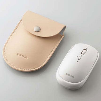 エレコム(ELECOM) M-TM10BBWH ホワイト Bluetooth4.2 モバイルマウス Slint スリント 4ボタン