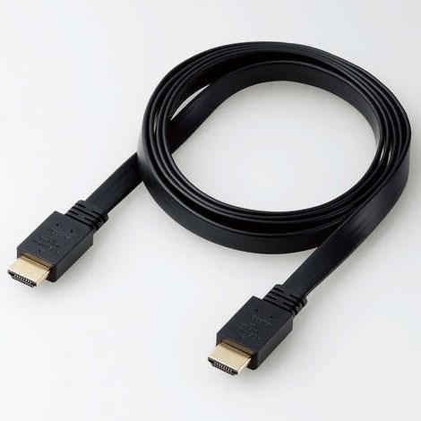 エレコム(ELECOM) CAC-HDPF15BK ブラック PremiumHDMIケーブル 1.5m