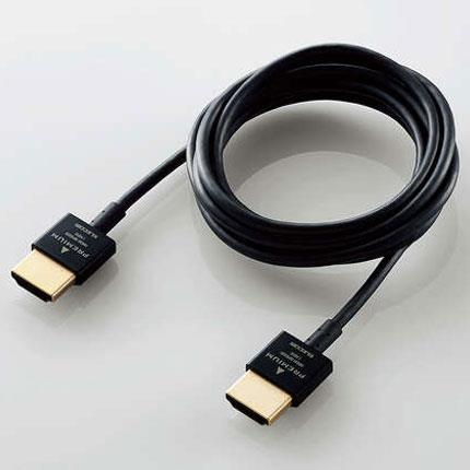 エレコム(ELECOM) CAC-HDPSS15BK ブラック PremiumHDMIケーブル 1.5m