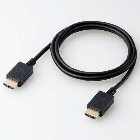 エレコム(ELECOM) CAC-HDPY10BK ブラック PremiumHDMIケーブル 1m