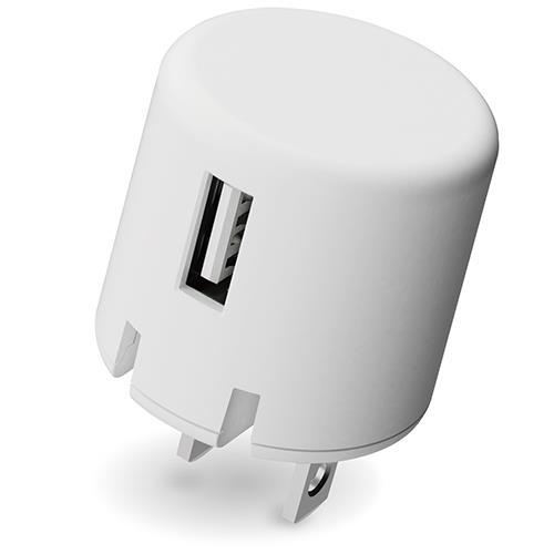 エレコム ELECOM MPA-ACU07WH(ホワイト) コンパクトAC充電器 USB充電器 1A/Aポート×1