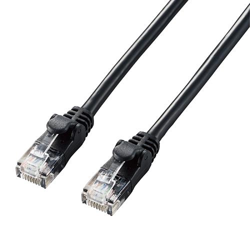 エレコム(ELECOM) LD-GPAY/BK10 ブラック Cat6A LANケーブル 10m