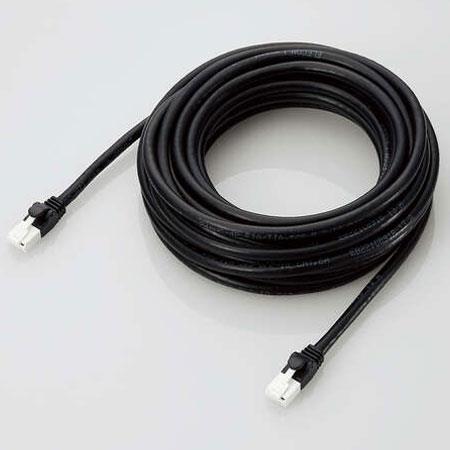 エレコム(ELECOM) GM-LDGPAT/BK70 ブラック LANケーブル PS5 7m CAT6A ツメが折れない