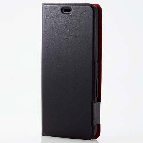 エレコム(ELECOM) PM-F211PLFUBK ブラック arrows Be4 Plus用 ソフトレザーケース UltraSlim