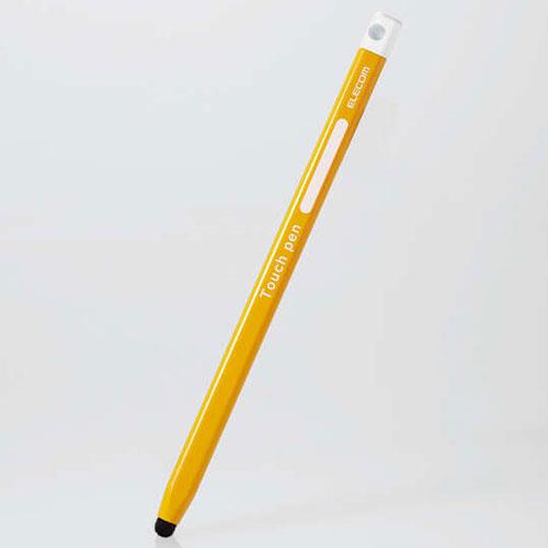 エレコム(ELECOM) P-TPEN02SYL イエロー 三角型タッチペン
