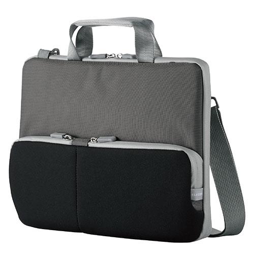 エレコム(ELECOM) BM-IBHPTS11BK ブラック ショルダーベルト付きポケットインナーバッグ