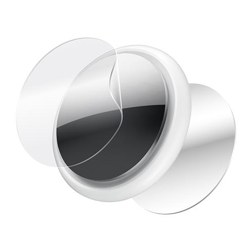 エレコム(ELECOM) AT-FLAPKRG AirTag用 フィルム 耐衝撃 傷リペア 光沢 2セット