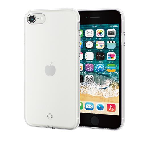 エレコム(ELECOM) PM-A22SUCTCR クリア iPhone SE 第3世代/SE 第2世代/8/7用 ソフトケース 極み