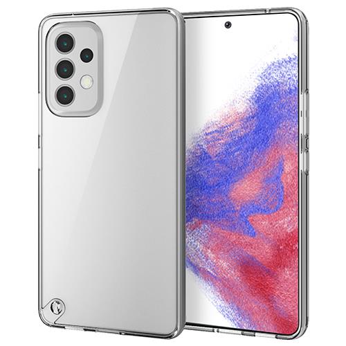 エレコム(ELECOM) PM-G224HVCKCR ｸﾘｱ ｹｰｽｶﾊﾞｰ Galaxy A53 5G用 TPU ﾊｲﾌﾞﾘｯﾄﾞ ｽﾘﾑ