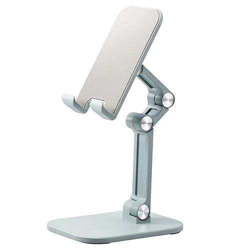 エレコム(ELECOM) HA-STFD01GN グリーン 4.7~13インチ タブレット用 スマホスタンド 折畳式
