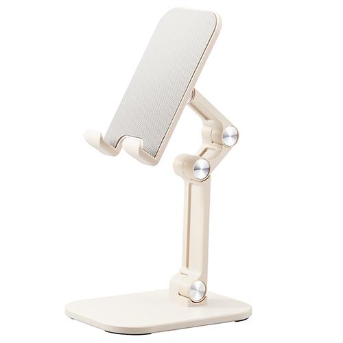 エレコム(ELECOM) HA-STFD01IV アイボリー 4.7~13インチ タブレット用 スマホスタンド 折畳式