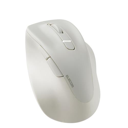 エレコム(ELECOM) M-XGM30BBSKWH ホワイト Bluetooth マウス 静音 ワイヤレス 無線 5ボタン Mサイズ EX-G