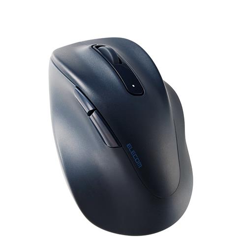 エレコム(ELECOM) M-XGM30DBSKBK ブラック ワイヤレス マウス 静音 無線 2.4GHz 5ボタン Mサイズ EX-G