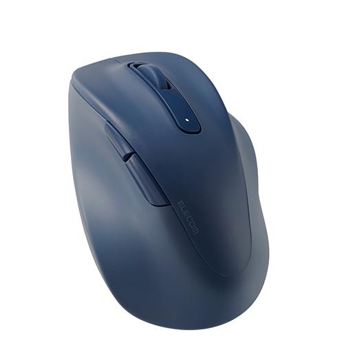 エレコム(ELECOM) M-XGM30DBSKBU ブルー ワイヤレス マウス 静音 無線 2.4GHz 5ボタン Mサイズ EX-G