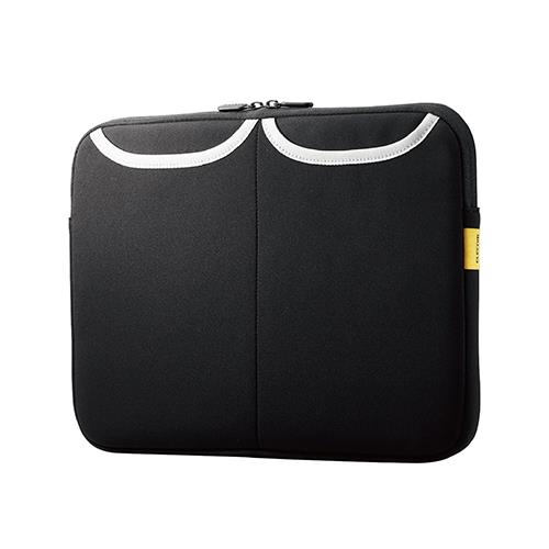 エレコム(ELECOM) BM-IBPT14NBK ﾌﾞﾗｯｸ ノートPC 14インチまで対応 伸縮ポケット付き インナーケース