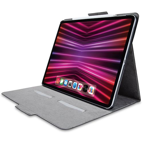 エレコム(ELECOM) TB-A22PLWVFUBK ブラック iPad Pro 12.9インチ 第6世代用ﾌﾗｯﾌﾟｹｰｽ ｿﾌﾄﾚｻﾞｰ ﾌﾘｰｱﾝｸﾞﾙ