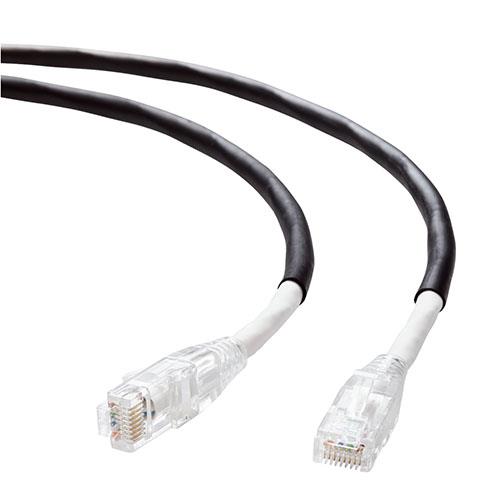 エレコム(ELECOM) LD-GPAOS/BK10 ブラック LANケーブル CAT6A 10m 屋外用 高速 10Gbps ストレート