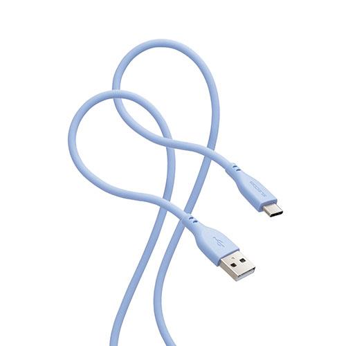 エレコム(ELECOM) MPA-ACSS20BU ゼニスブルー タイプC ケーブル USB A to Type C 2m 断線しにくい