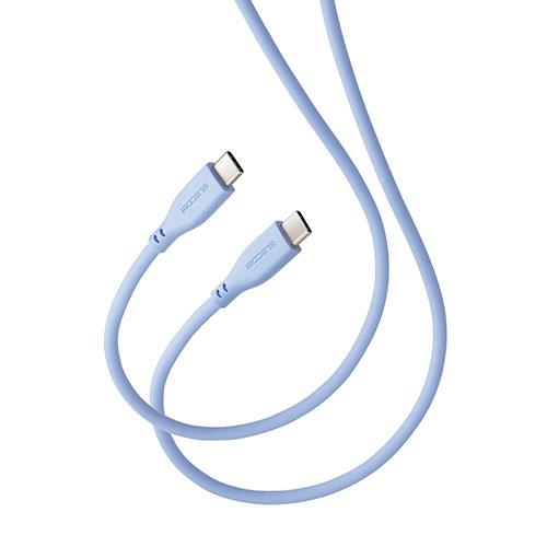 エレコム(ELECOM) MPA-CCSS10BU ゼニスブルー タイプC ケーブル USB Type C to Type C 1m PD