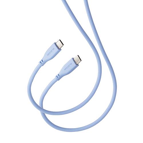 エレコム(ELECOM) MPA-CCSS20BU ゼニスブルー タイプC ケーブル USB Type C to Type C 2m PD