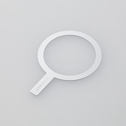 エレコム(ELECOM) AMS-MAGST-WH ホワイト MagSafe 磁力ワイヤレス充電器対応 メタルリングステッカー シール