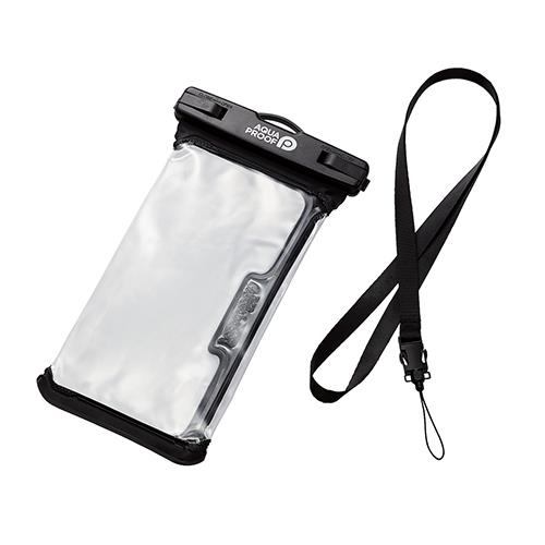 エレコム(ELECOM) P-WPSR04BK ブラック スマホ防水ケース ケース×1 ネックストラップ×1 立体構造